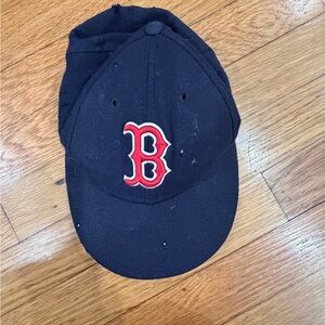 Vintage signed Navy and Red Red Sox Cap